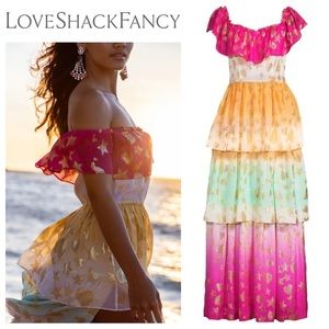 LoveShackFancy Vynne Maxi Dress
